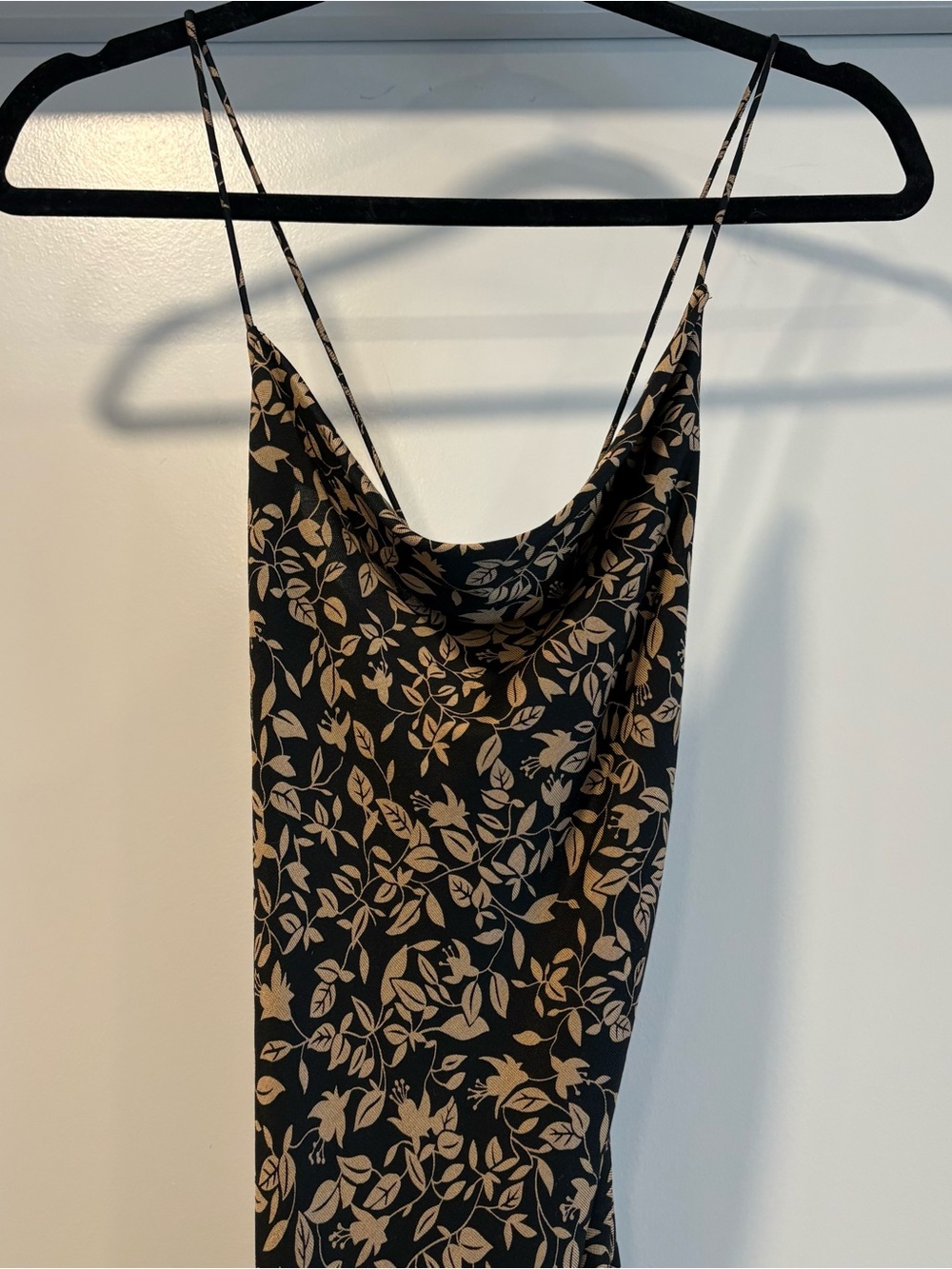 Diane Von Furstenberg | Vintage 90s Midi Slip Dress SZ 6 - Picture 6 of 7